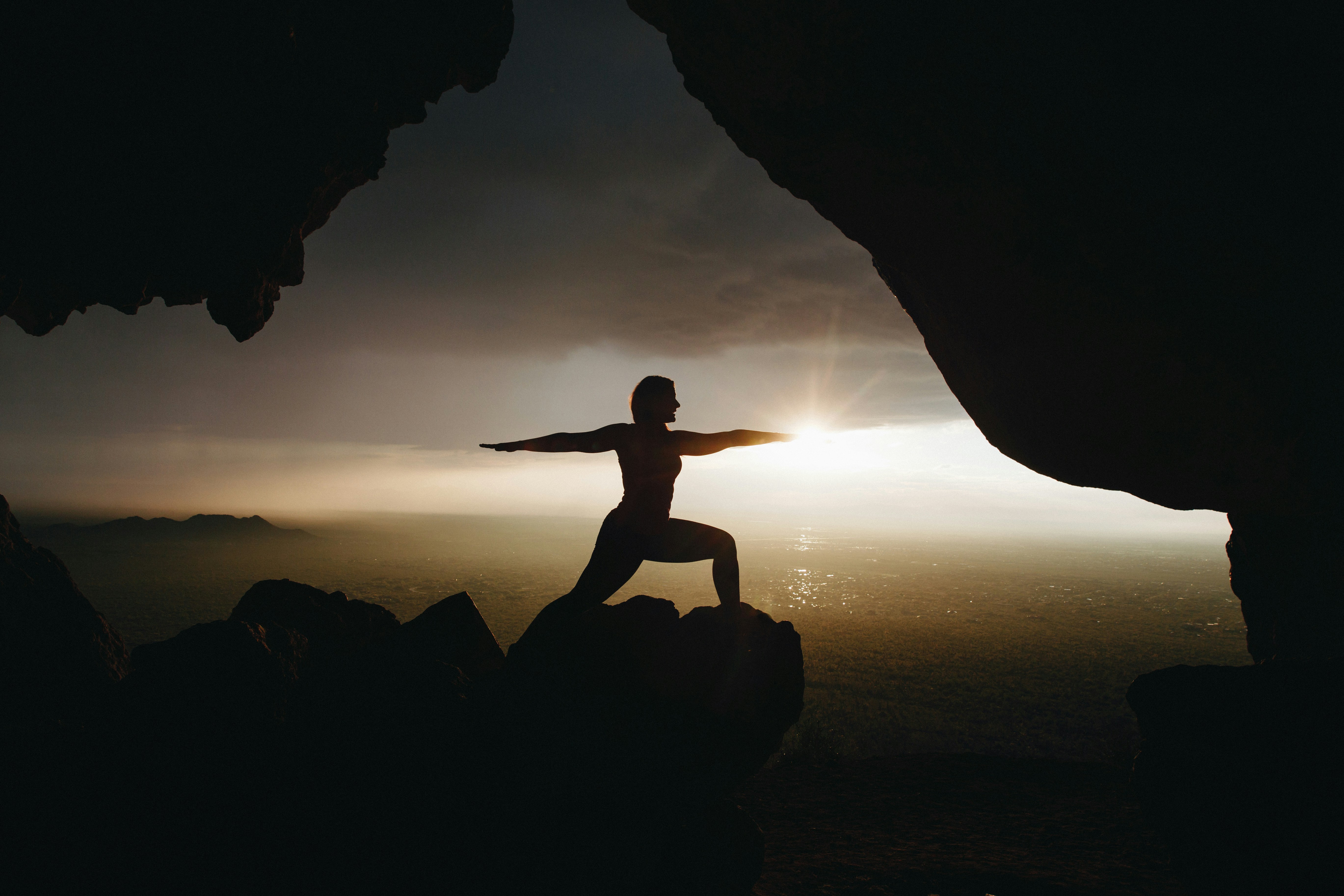 Private yoga coaching session